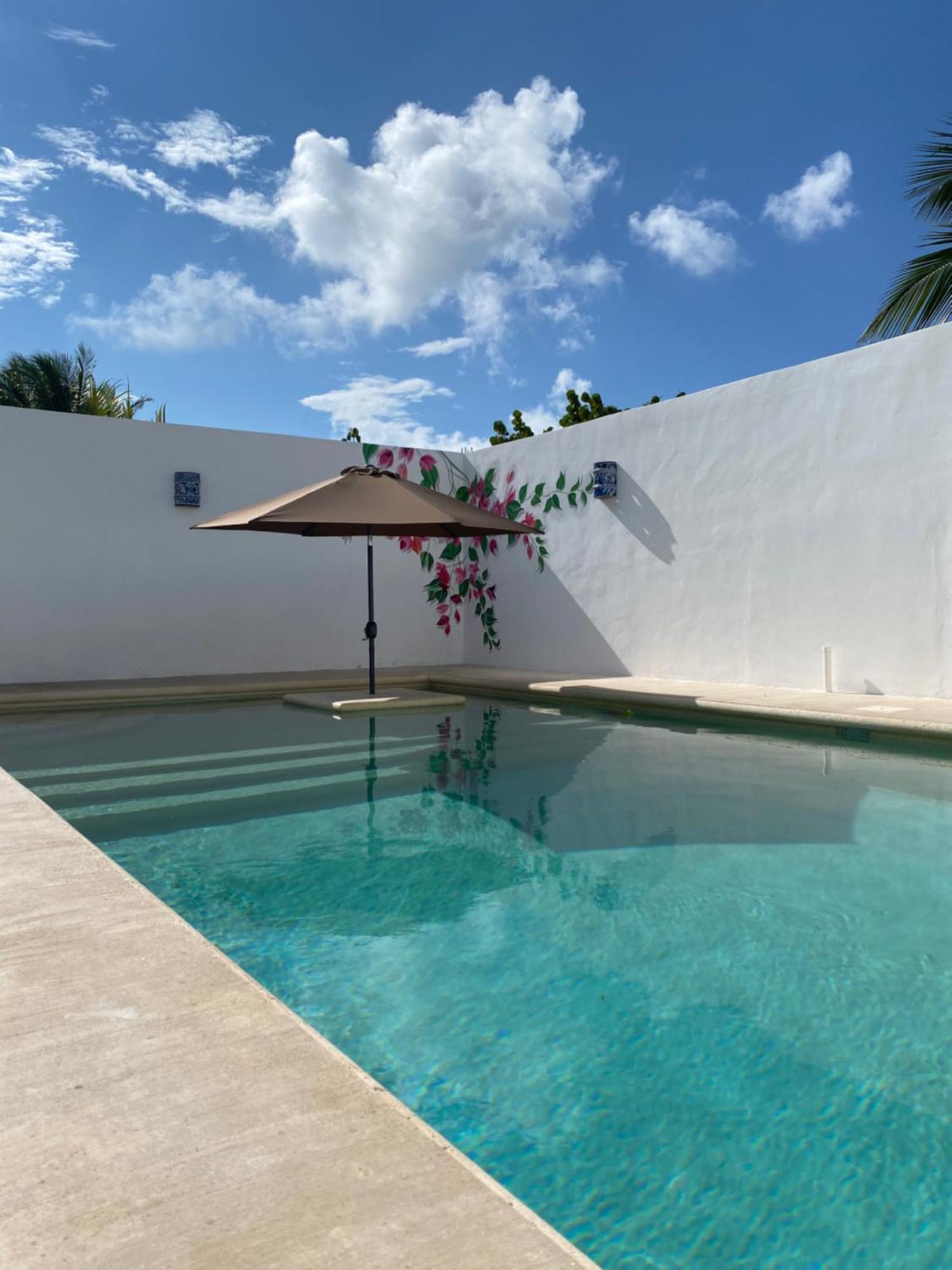 Ferienwohnung Casa Loto B Chelem Exterior foto